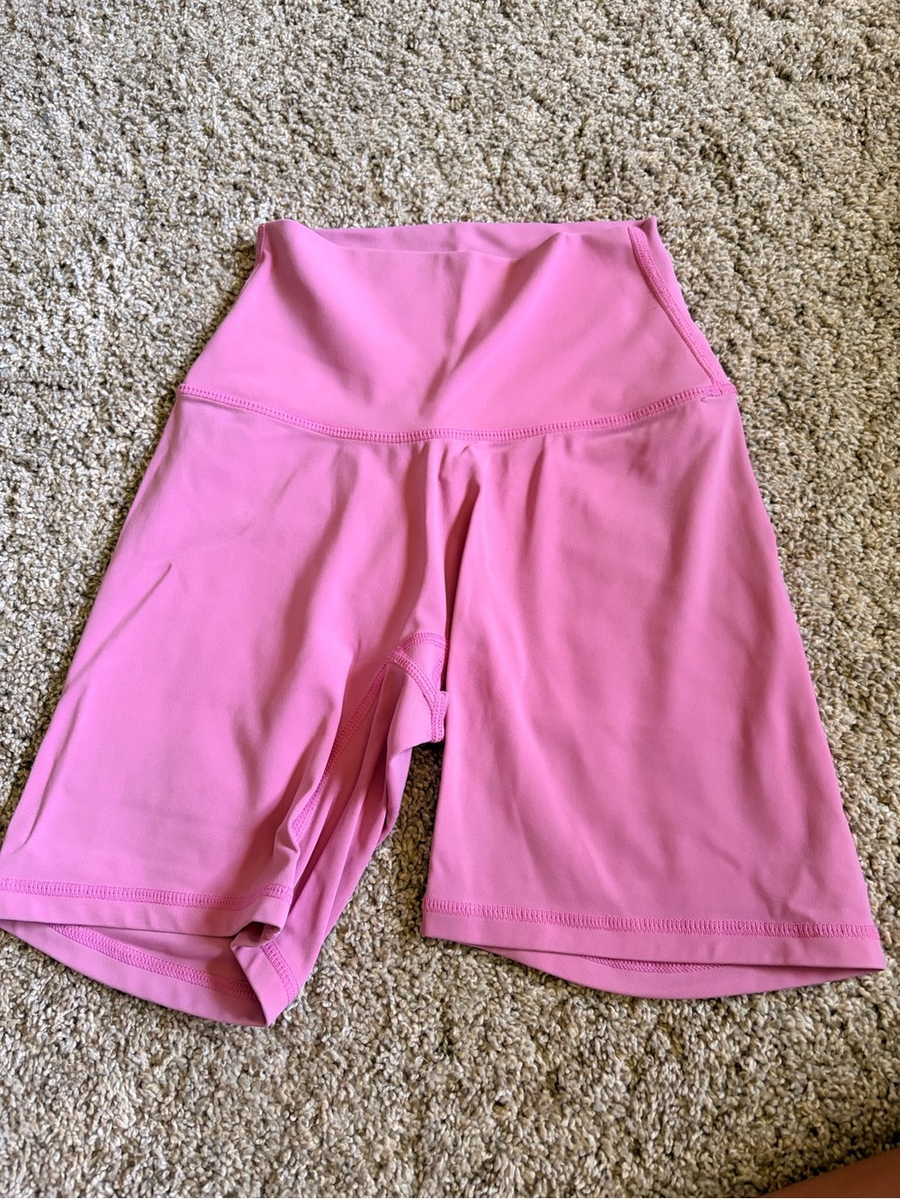 NVGTN Pink High-Rise Shorts